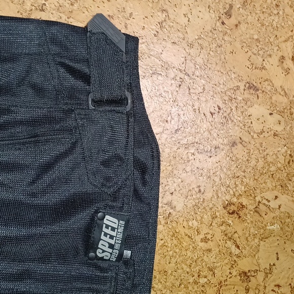 Speed & Strength Black Men's Mesh Armored Motorcycle Jacket Size L - Picture 9 of 13